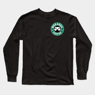 Wakanda Coffee Long Sleeve T-Shirt